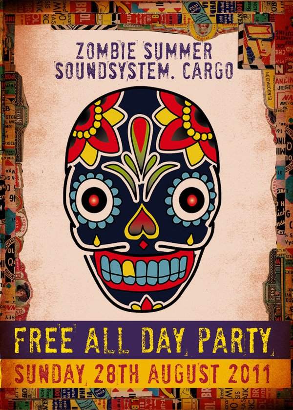 Zombie Summer Soundsystem Bank Holiday Special- Free All Day - フライヤー表