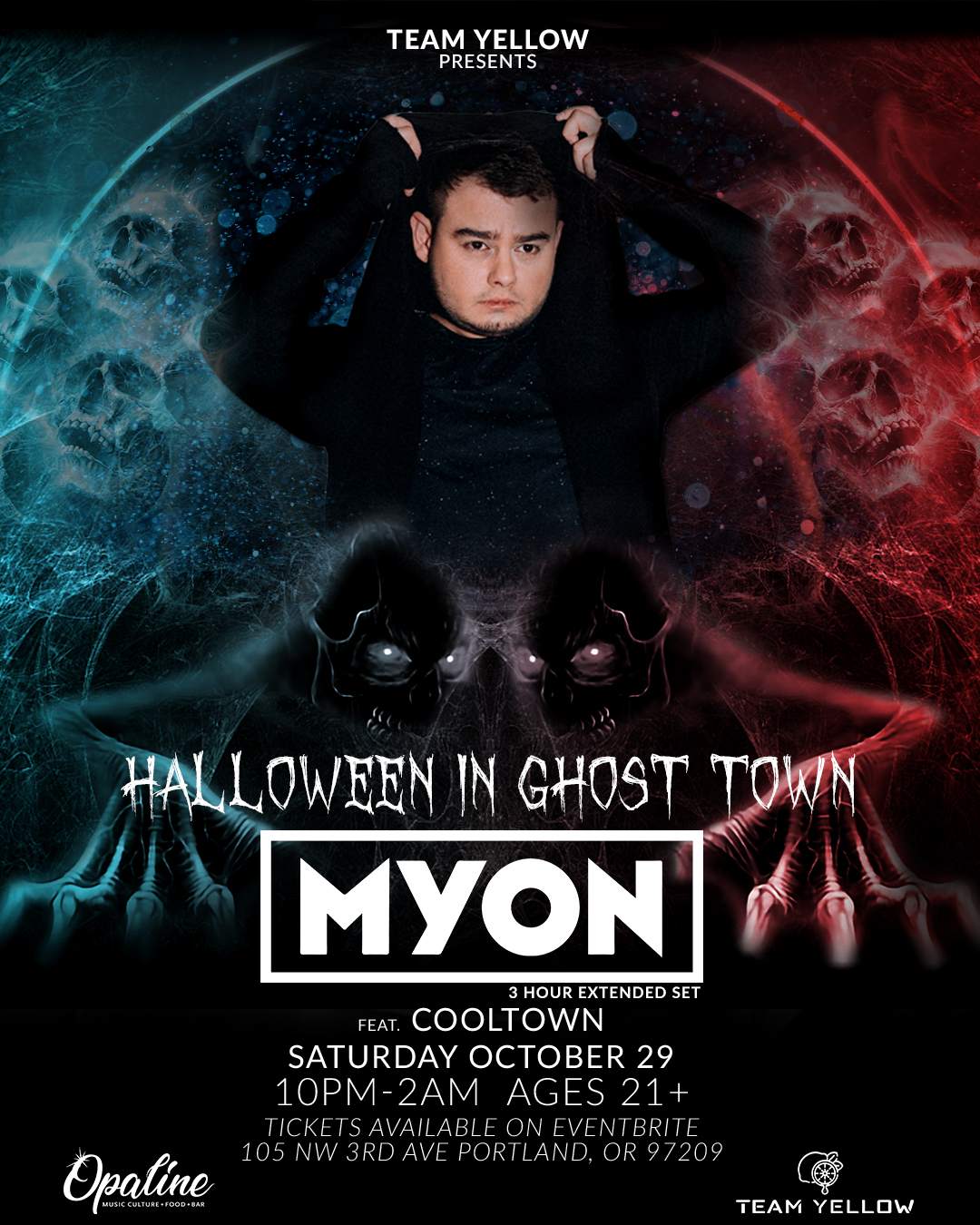 Halloween In Ghost Town with Myon (3 Hour Extended Set) Feat. Cooltown - Página frontal