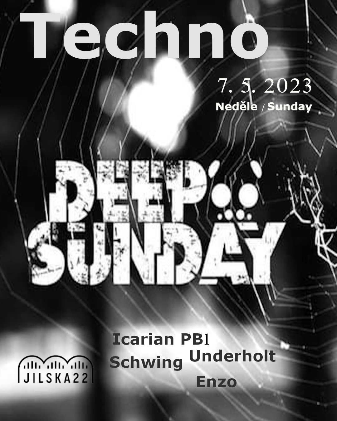 Techno Deep Sunday - Página frontal