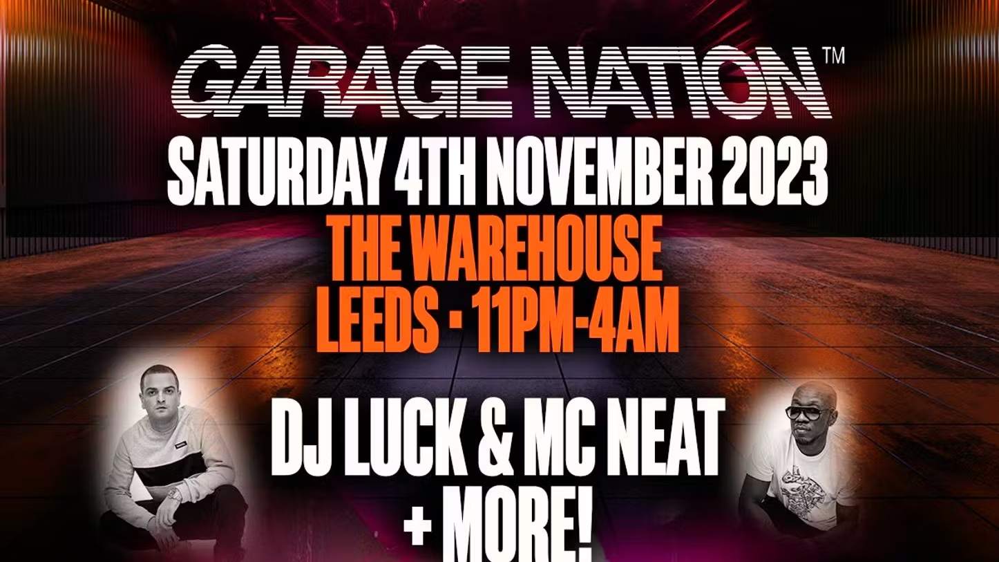 Garage Nation: DJ Luck & MC Neat - Página frontal