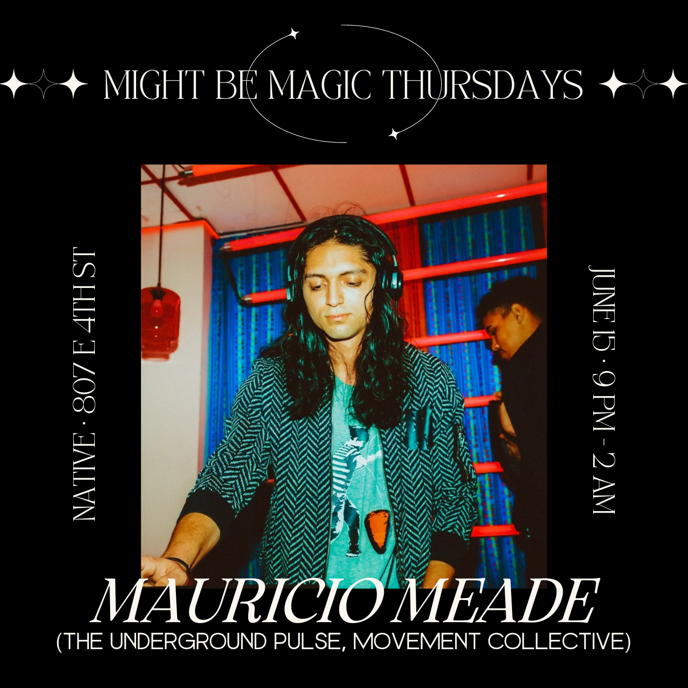 MBM Thursdays Feat. Mauricio Meade (The Underground Pulse, Movement Collective) + Brett Johnson - Página frontal