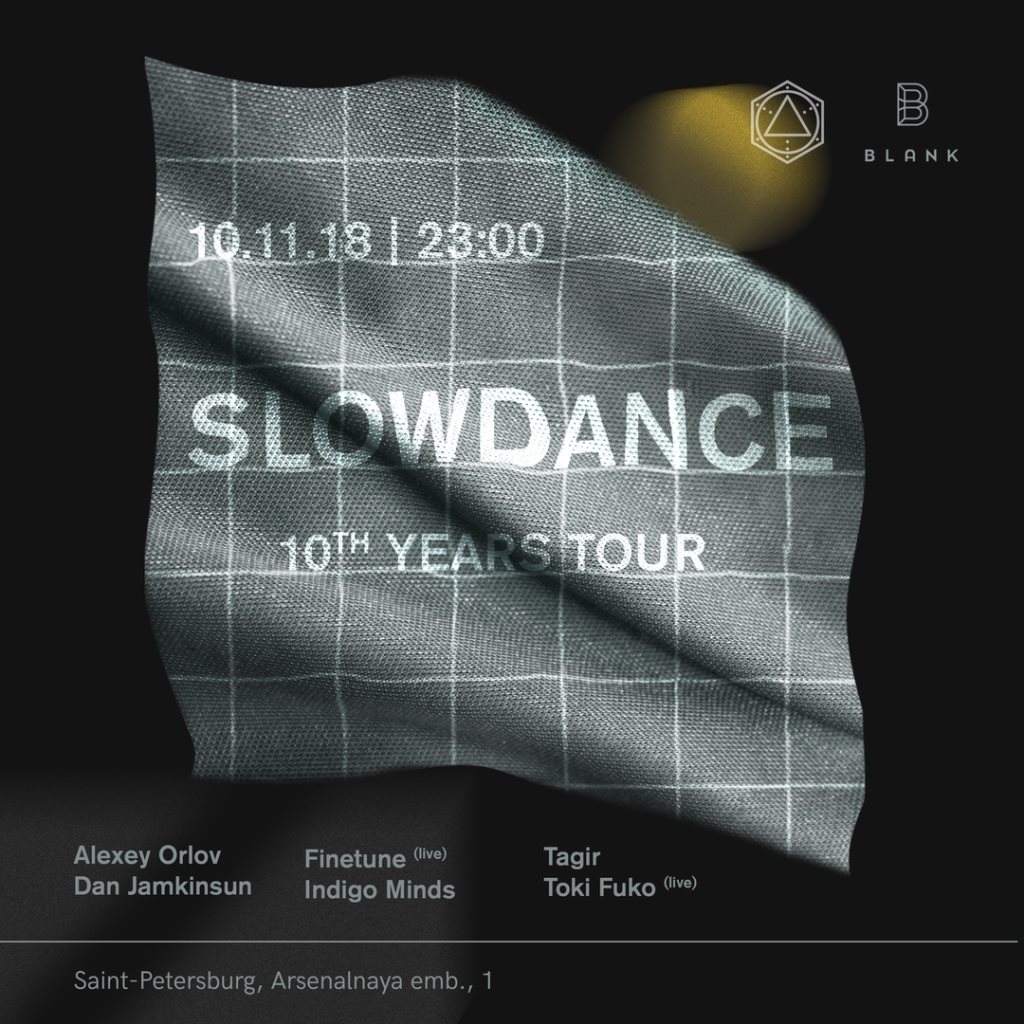 Slowdance 10th Year Tour - フライヤー表