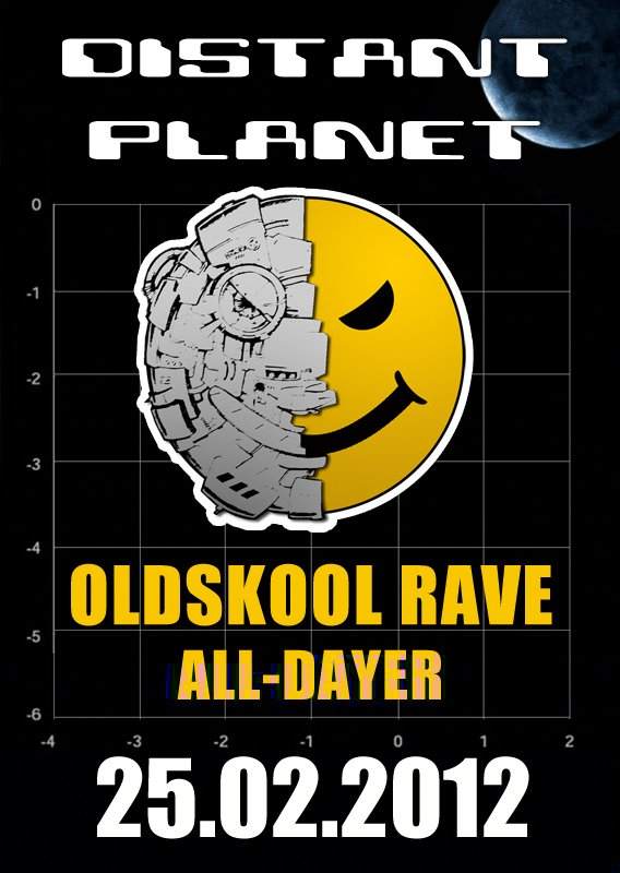 Distant Planet Rave All-Dayer & Rave Quizz - Página frontal