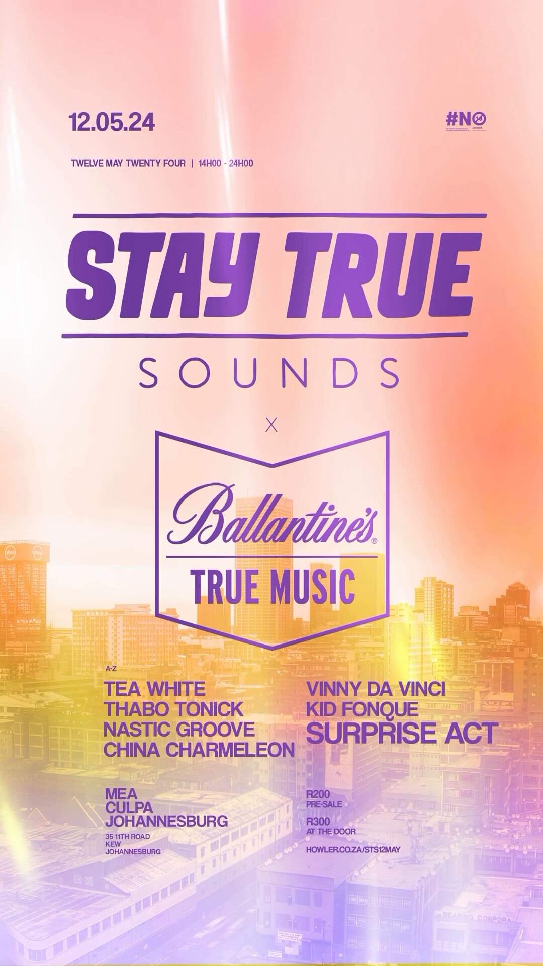 Stay True Sounds - フライヤー表