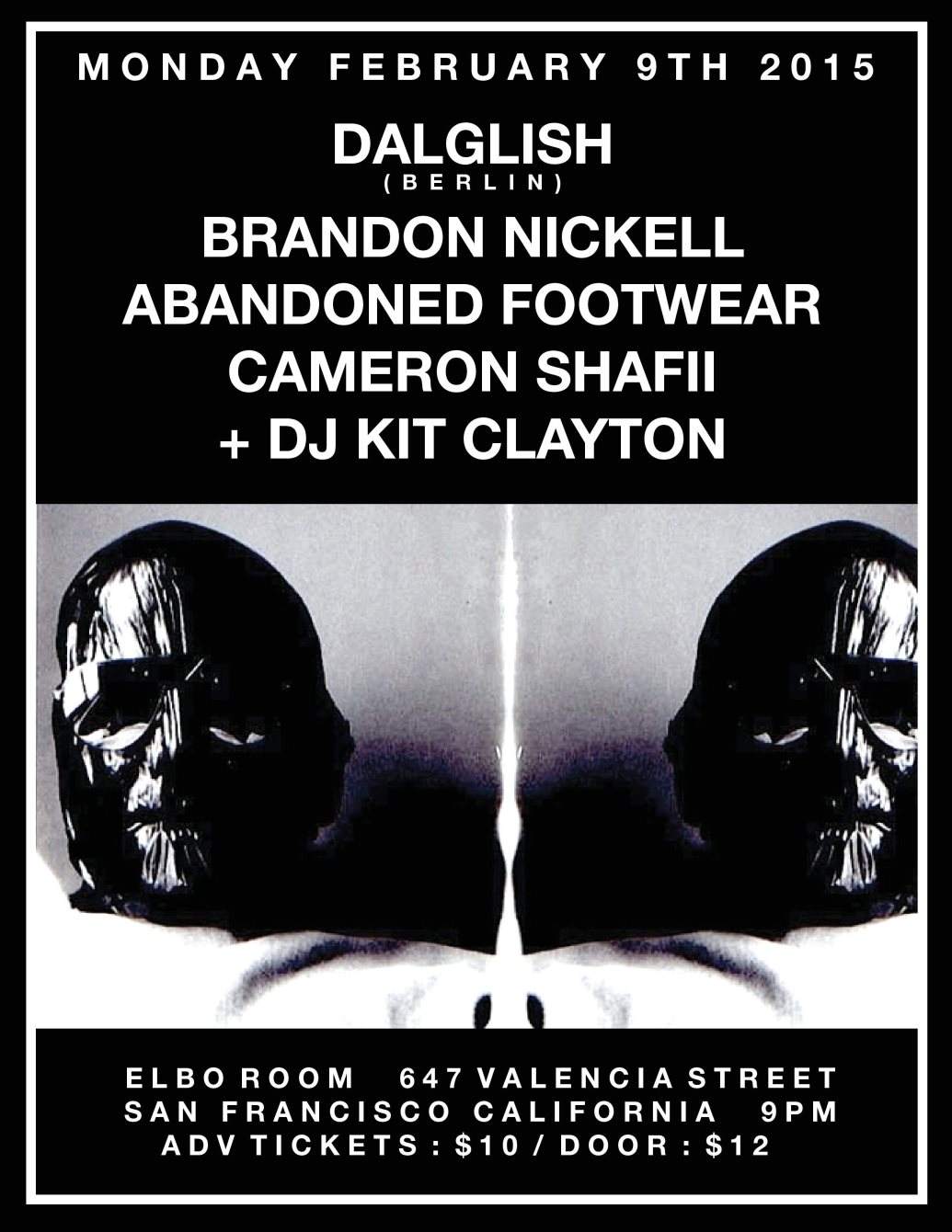 Ge-Stell: Dalglish, Brandon Nickell, Abandoned Footwear, Cameron Shafii & Kit Clayton - Página frontal