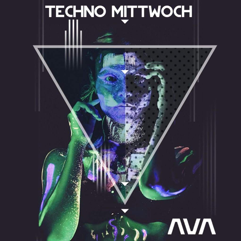 Techno Mittwoch - フライヤー表