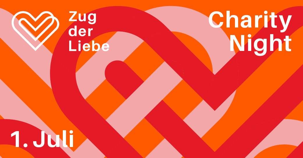 Zug der Liebe Charity Night - フライヤー表