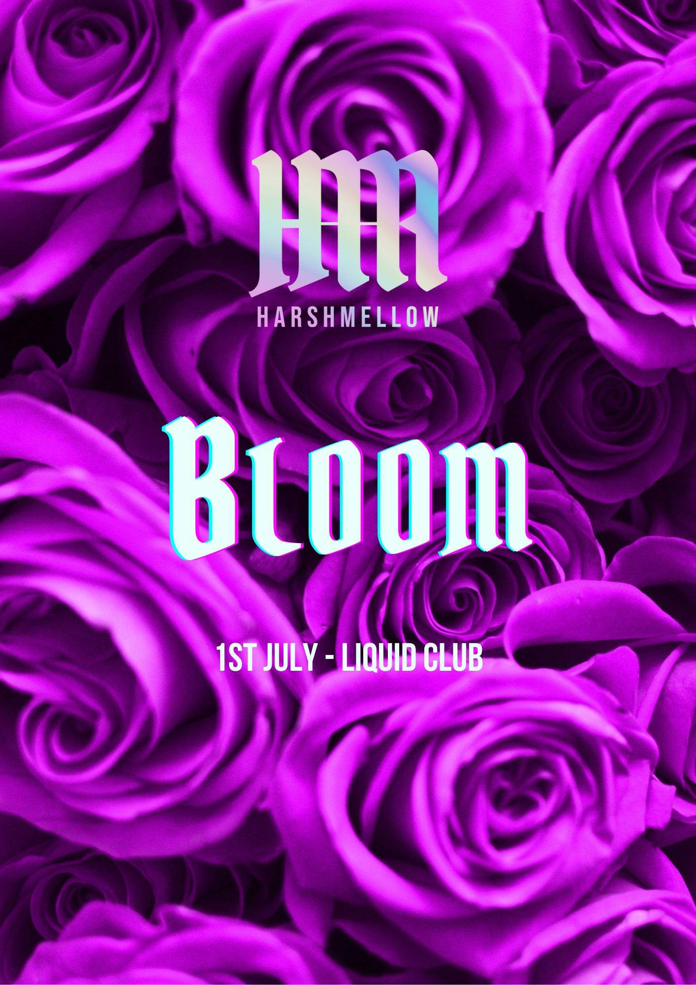 HARSHMELLOW presents.. BLOOM - フライヤー表