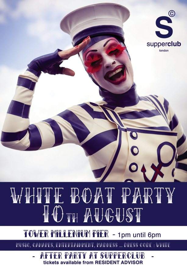 Supperclub Boat Party (Tower Millennium Pier) - Página frontal
