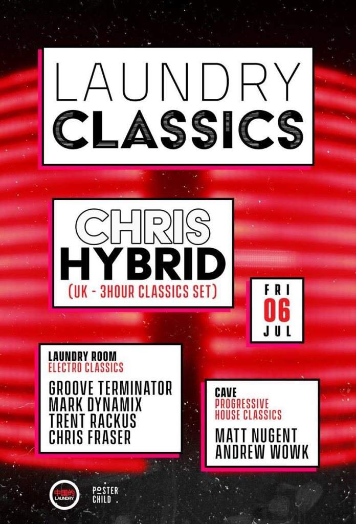 Laundry Classics ft 'Chris' Hybrid  - フライヤー表
