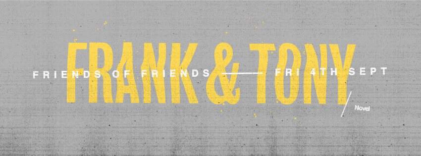 Friends of Friends with Frank & Tony - Página frontal