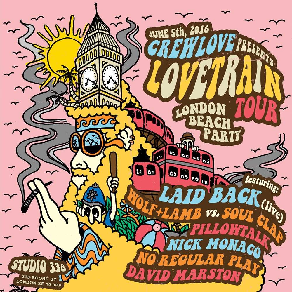 Crew Love present - The Love Train (Beach Opening Party) - Página frontal