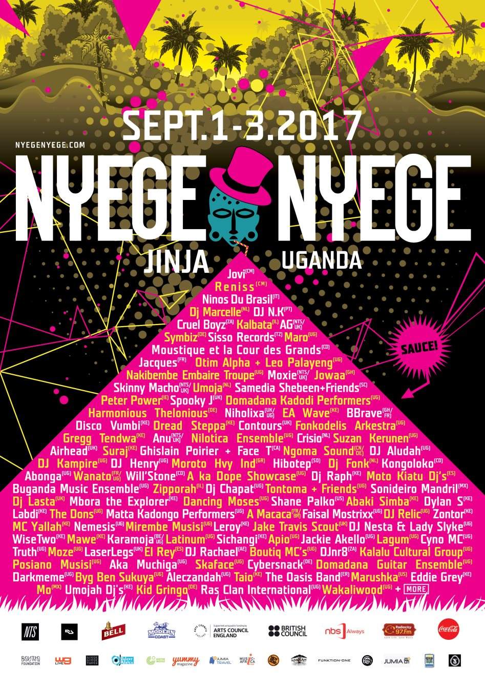 Nyege Nyege International Music Festival - Página frontal
