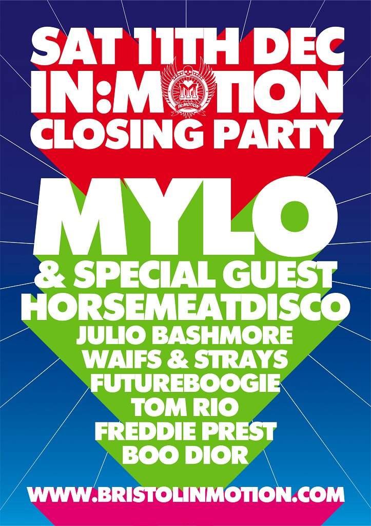 In:motion Closing Party In Association with Buggedout - Página frontal