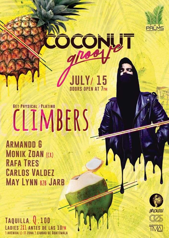 Coconut Groove Pres. Climbers - Página frontal