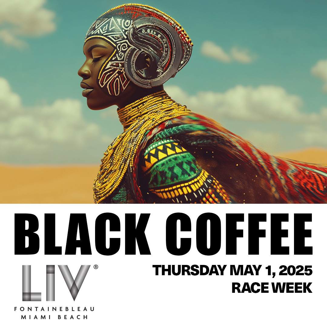 Black Coffee Race Week at LIV Nightclub Miami, Miami