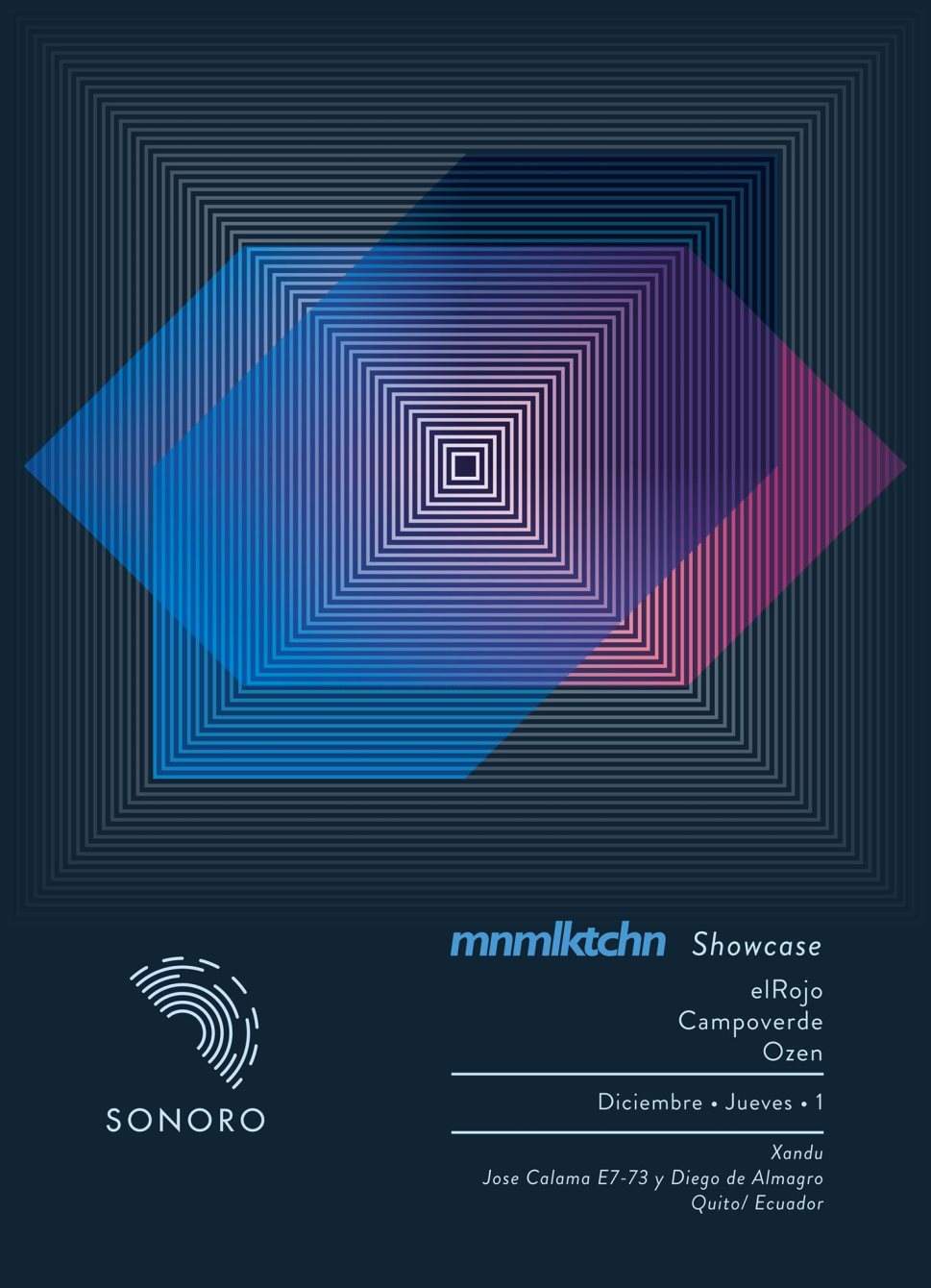 Mnmlktchn Showcase - フライヤー表