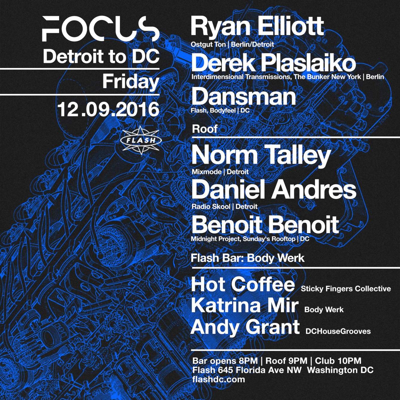 Focus: Detroit to DC w. Ryan Elliott & Derek Plaslaiko/ Norm Talley & Daniel Andres - Página frontal