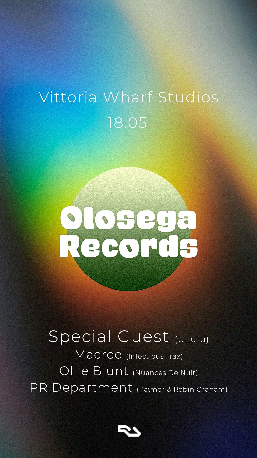 Olosega Records - フライヤー表