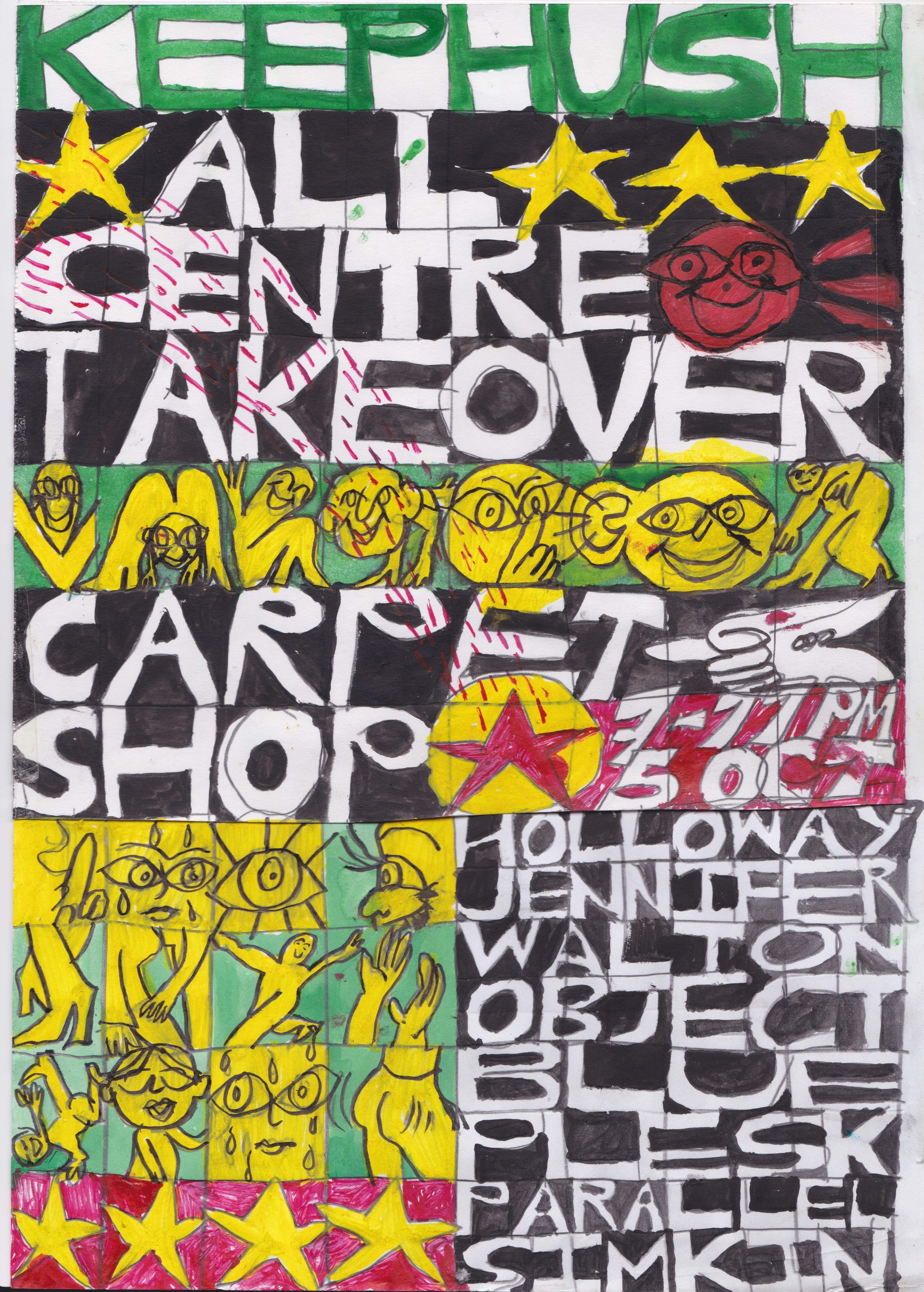 Keep Hush Live: All Centre Takeover with object blue, Holloway + more - フライヤー表