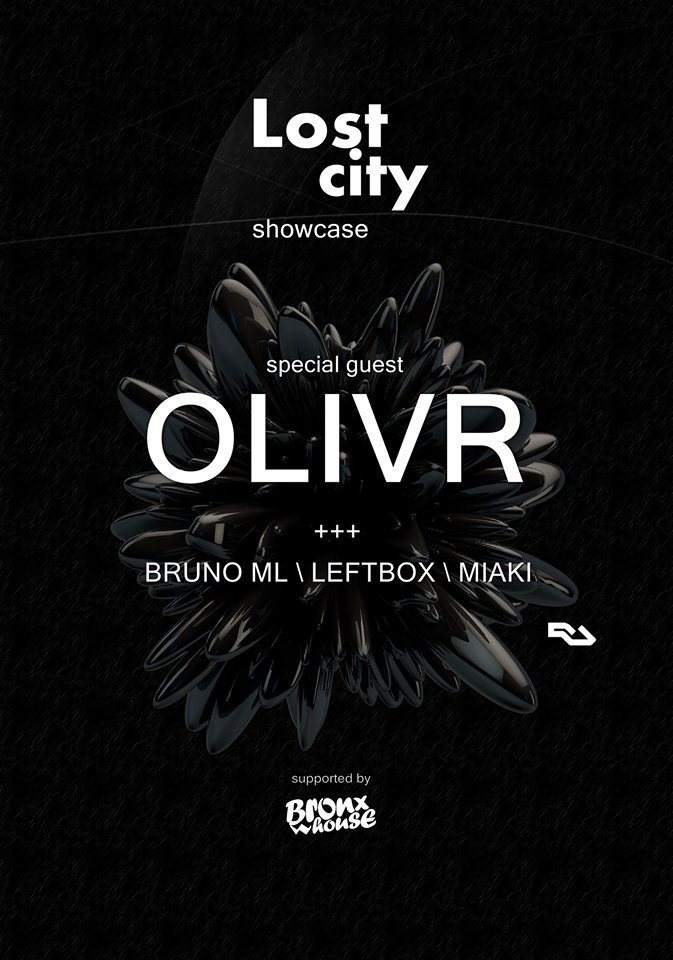 Lost City Showcase with Olivr - フライヤー表