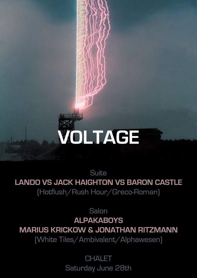 Voltage - フライヤー表