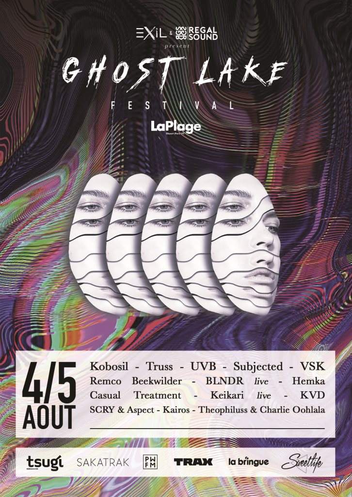 EXIL & RGS present: Ghost Lake Festival - フライヤー表