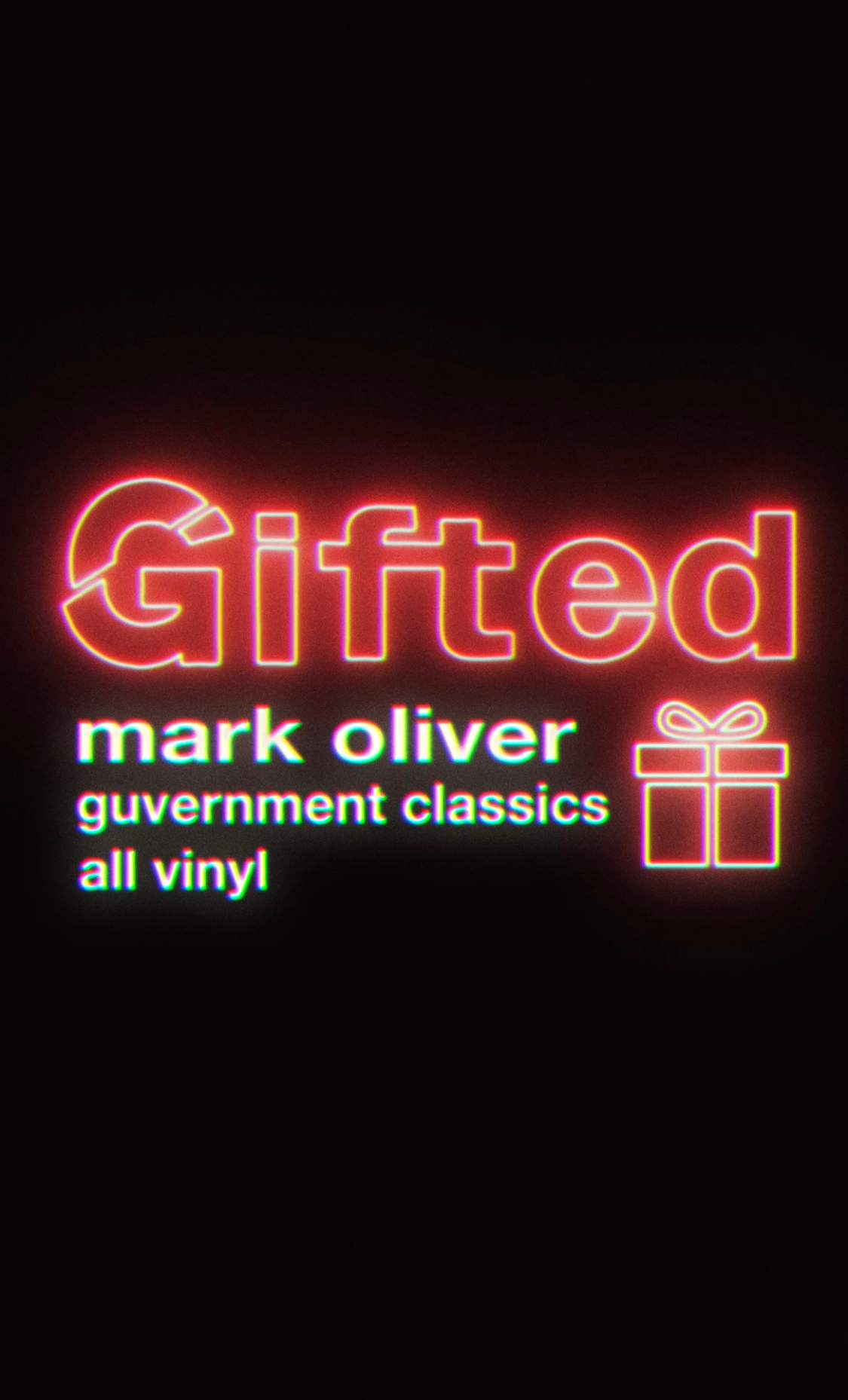Gifted ft. Mark Oliver - Página frontal