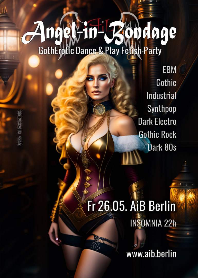 Angel-in-Bondage at Insomnia, Berlin