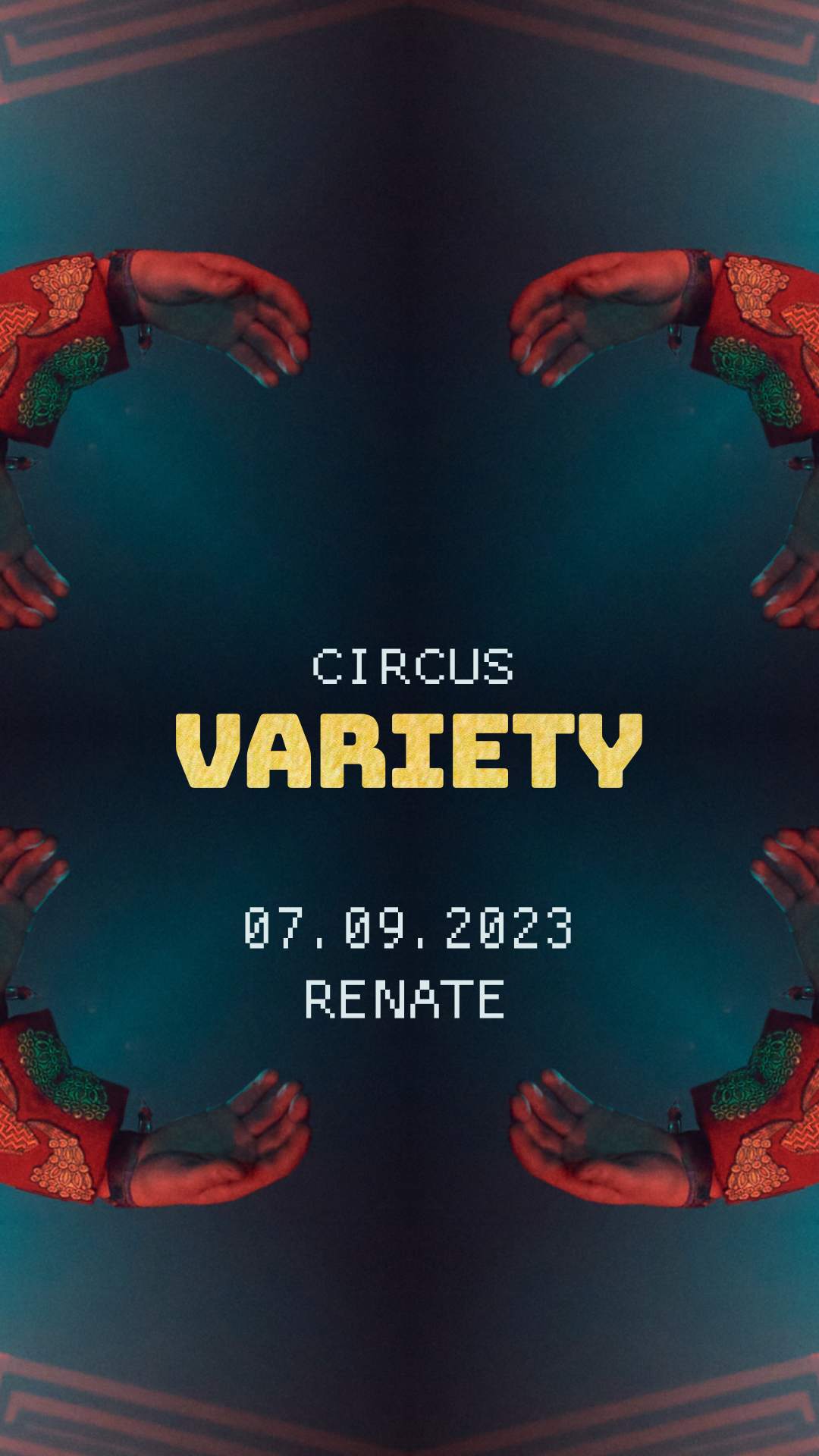 CIRCUS VARIETY with Annett Gapstream, Fab Massimo, Sonnensysteme + more - Página frontal