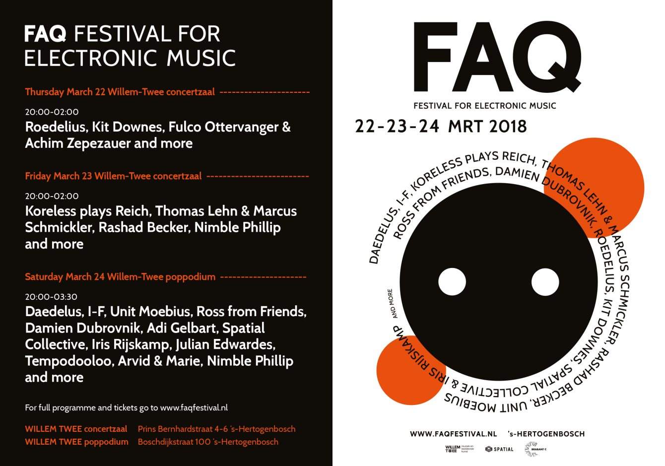 FAQ Festival - Página frontal