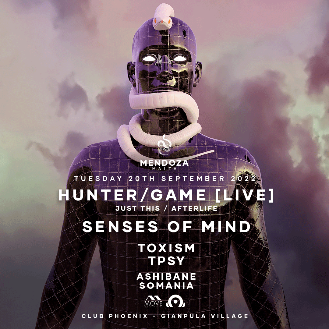 MENDOZA - Hunter/Game [LIVE] + Senses Of Mind at Club Phoenix - Gianpula  Village, Malta