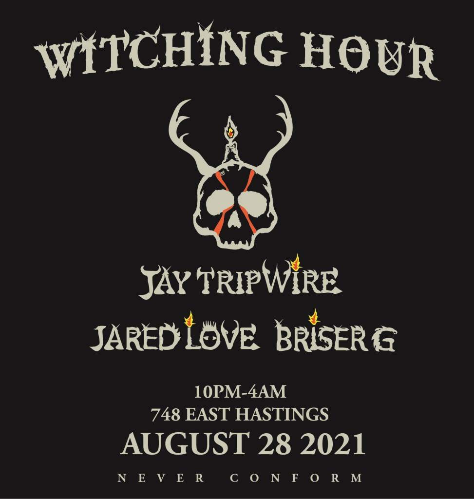 [CANCELLED] -Witching Hour Returns - フライヤー表