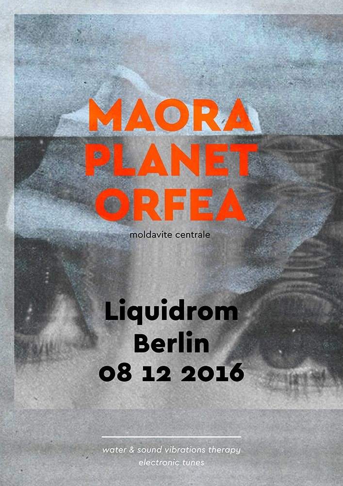 Maora Planet Orfea, Moldavite Centrale - フライヤー表