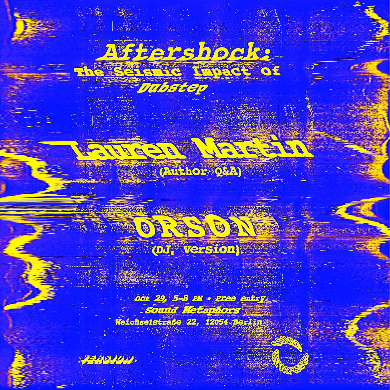 Aftershock Book Launch bei Sound Metaphors, Berlin