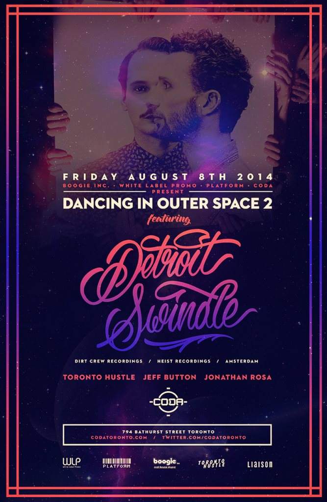 Dancing In Outer Space 2 with Detroit Swindle - Página frontal