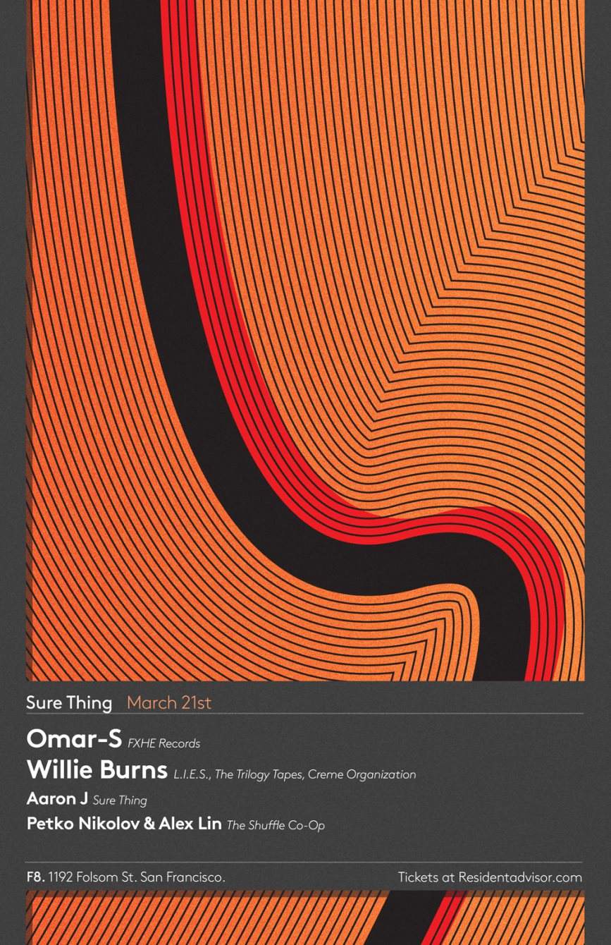 Sure Thing: Omar-S, Willie Burns - Página frontal