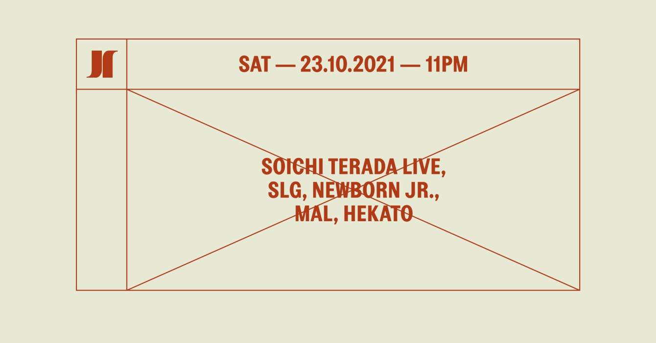 J1 — Soichi Terada Live, SLG, Newborn Jr. / MaL, Hekato - フライヤー表