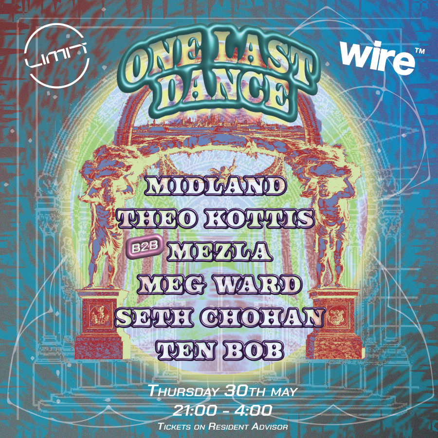 Limit [ONE LAST DANCE] Midland, Theo Kottis b2b Mezla, Meg Ward, Seth Chohan & Ten Bob - Página frontal