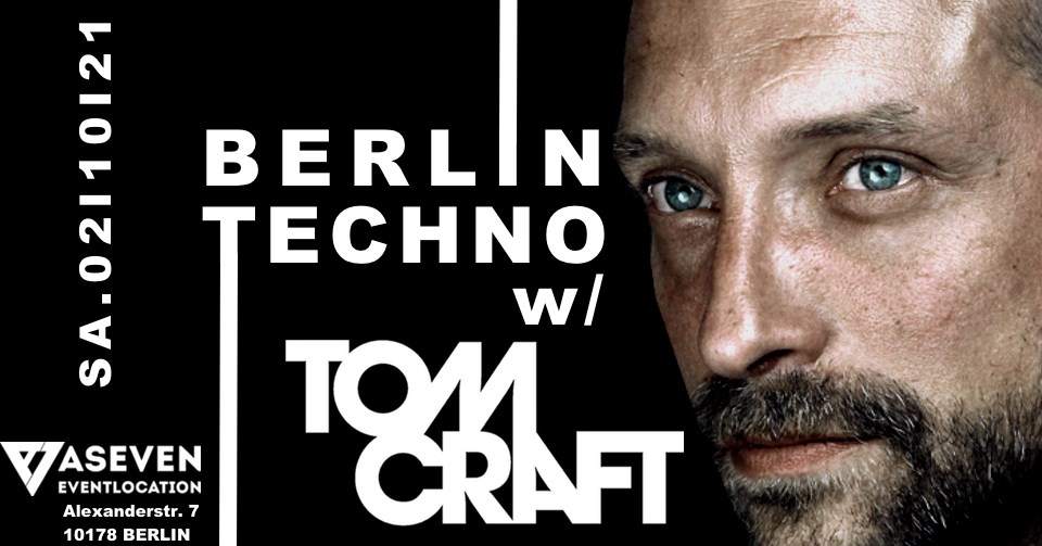 ✦ Berlin Techno ✦ Eat ✦ Sleep ✦ Rave ✦ Repeat✦ with Tomcraft - Página frontal
