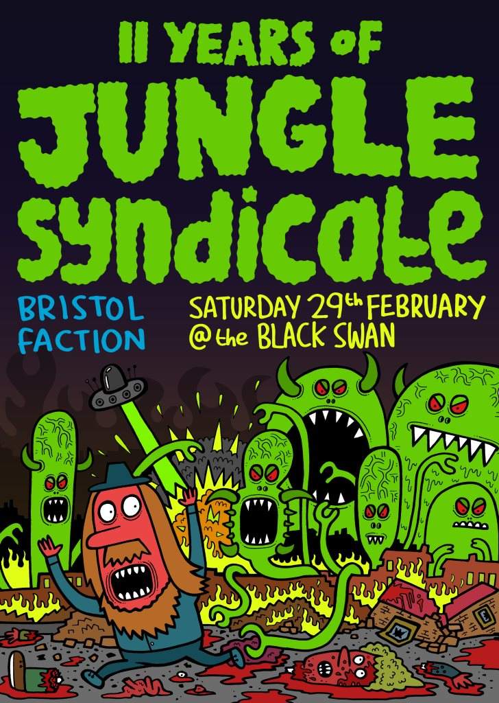 11 Years of Jungle Syndicate - Página frontal