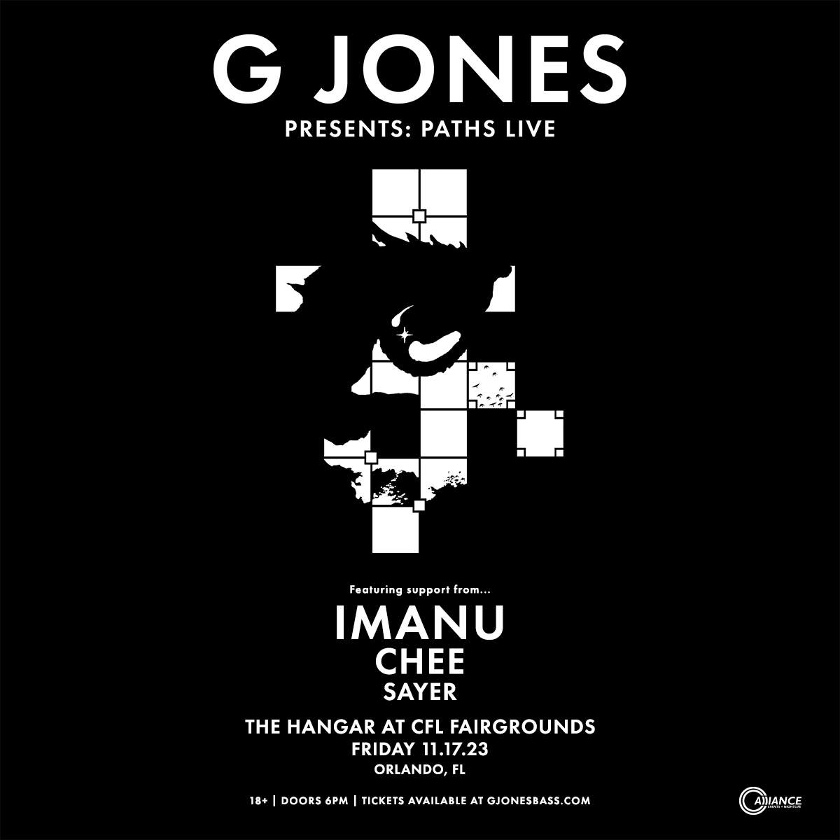 G Jones with Imanu Chee Sayer at The Hangar Florida