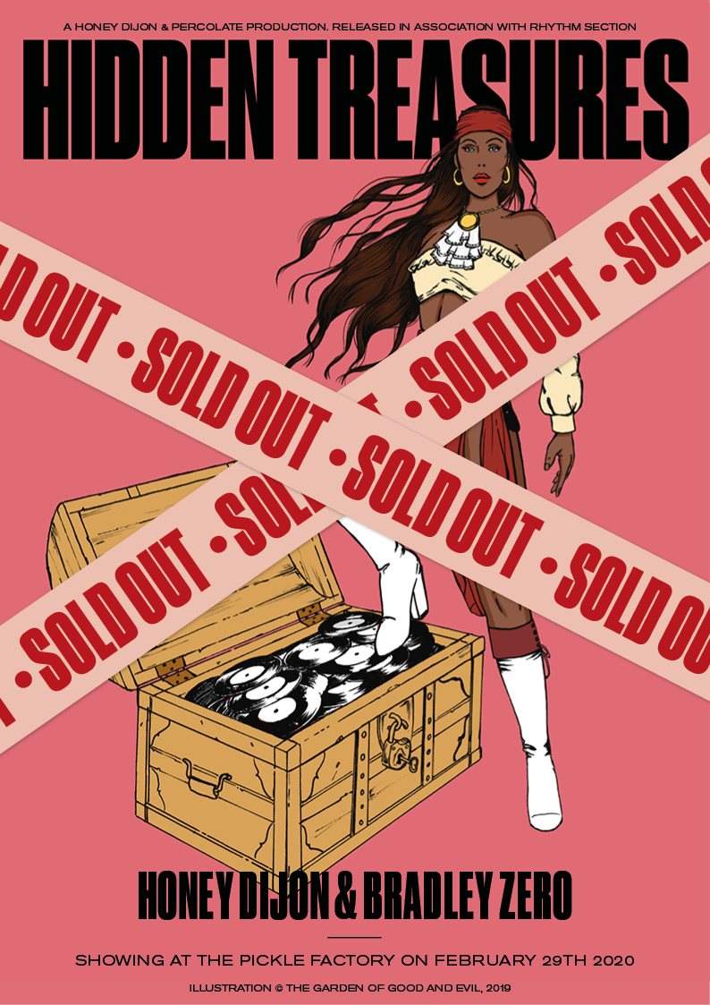 Honey Dijon Pres. 'Hidden Treasures' with Rhythm Section - Sold Out - Página frontal