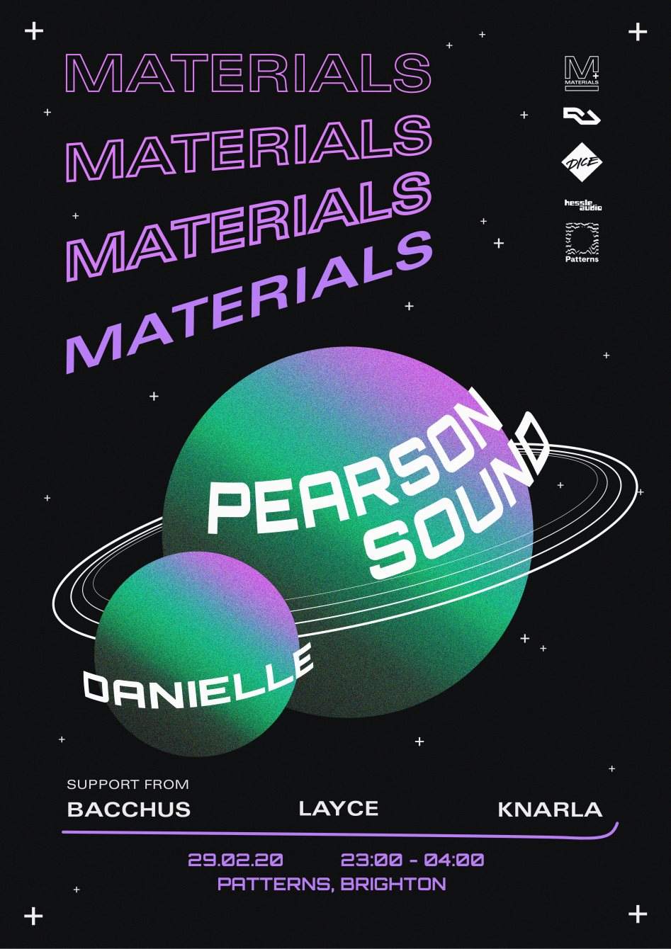 MATERIALS: Pearson Sound + Danielle - Página trasera