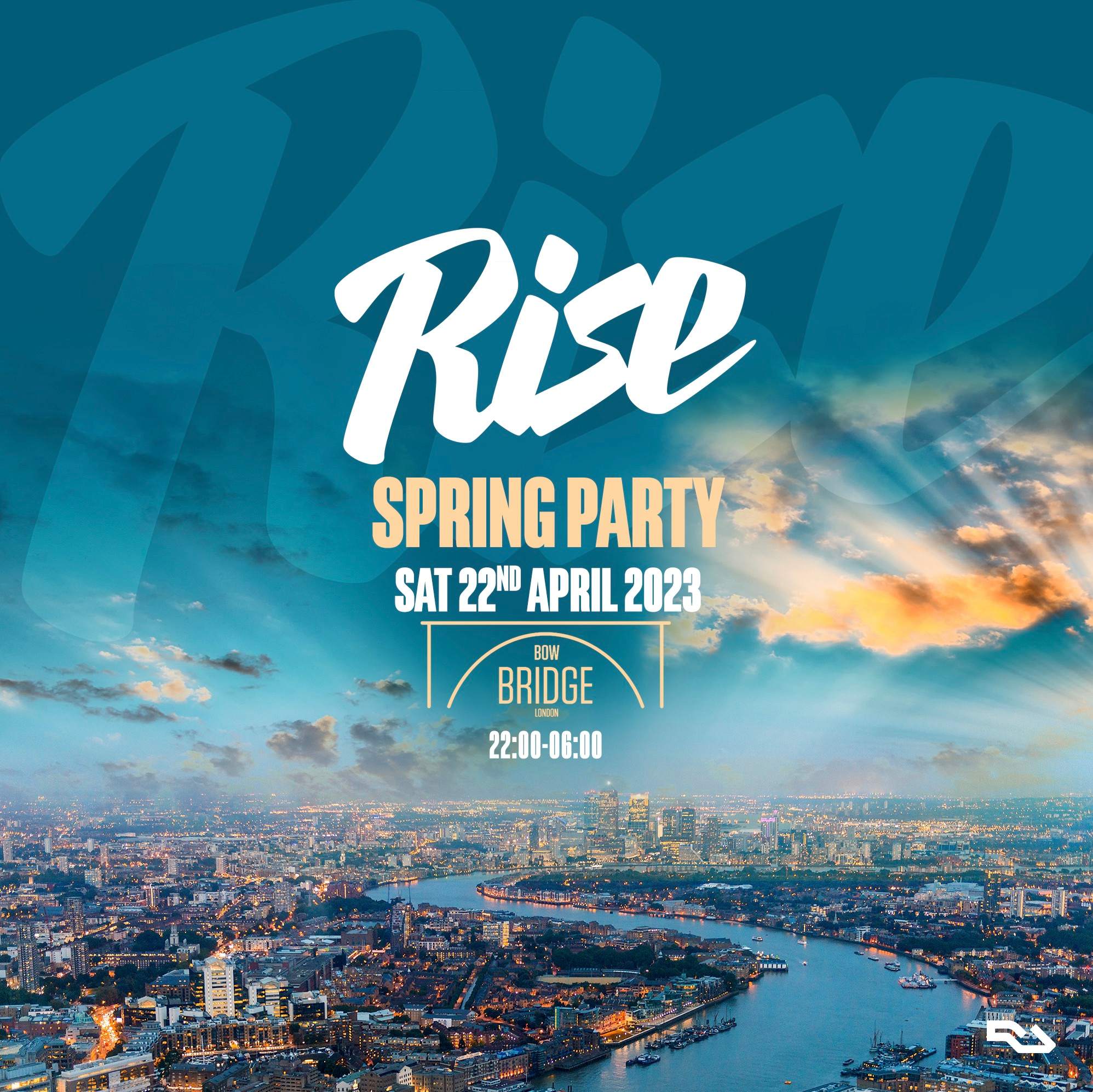 Rise: Spring Party - フライヤー表