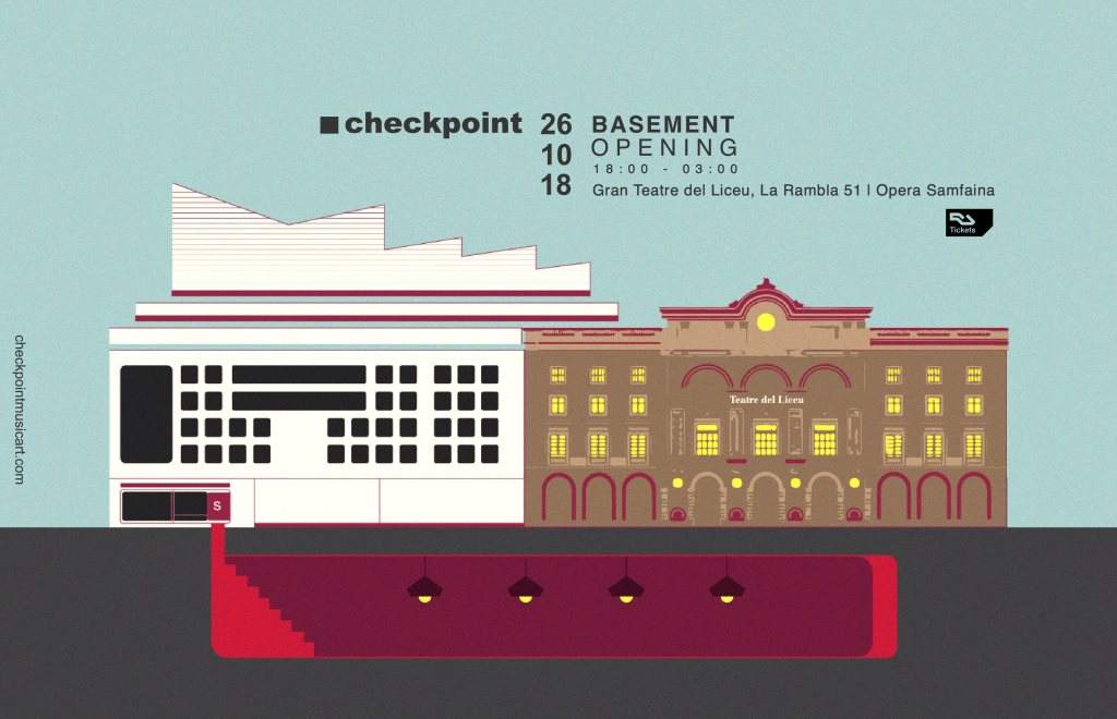 ■ Checkpoint Basement Opening - フライヤー表