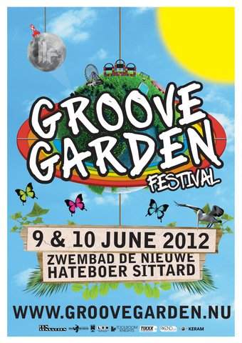 Groove Garden Festival 2012 - Sunday - フライヤー表