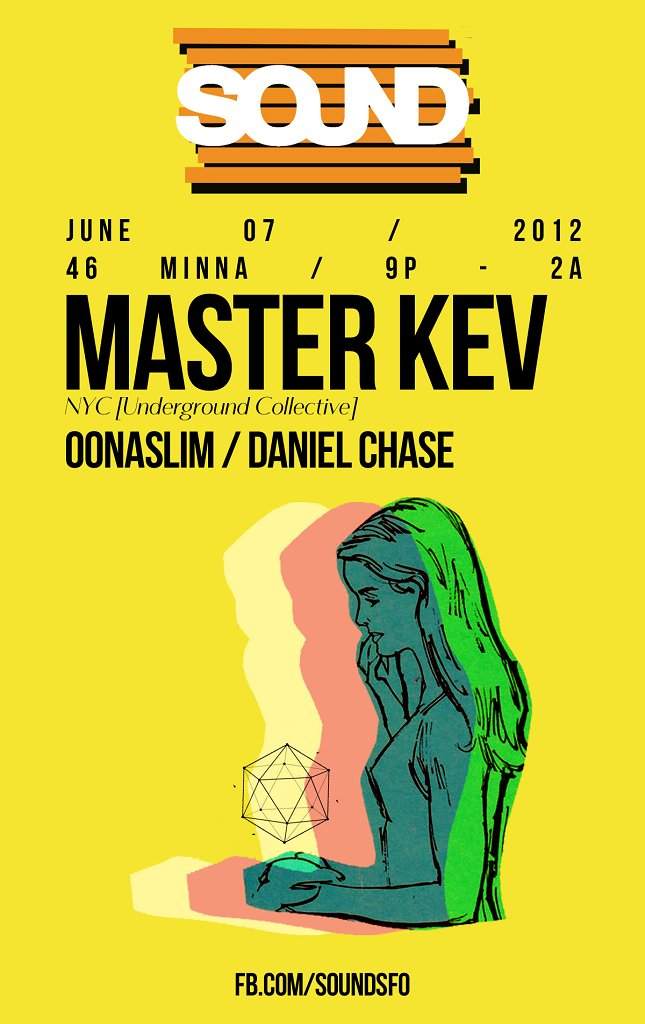 Sound with Master Kev, Oonaslim, & Daniel Chase - Página frontal