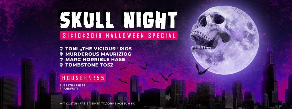 Skull Night a Halloween Special - Página frontal