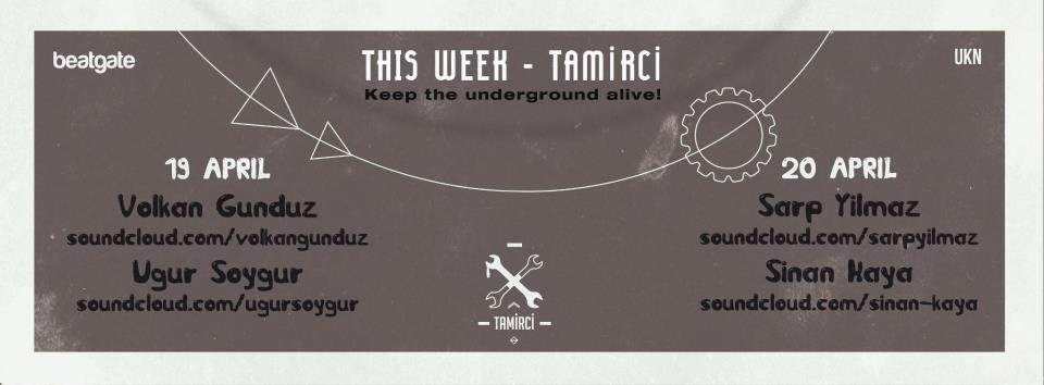 This Week - after&After! Sarp Yılmaz & Sinan Kaya & Volkan Gunduz & More - フライヤー表